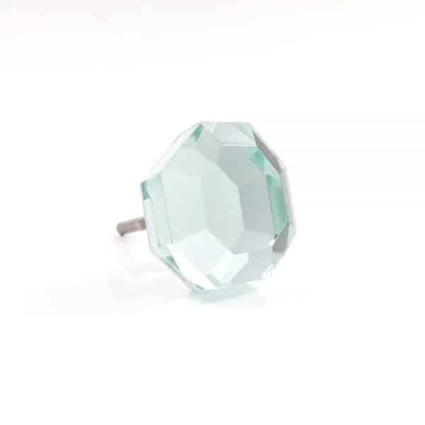 mirrored glass knob 6 1