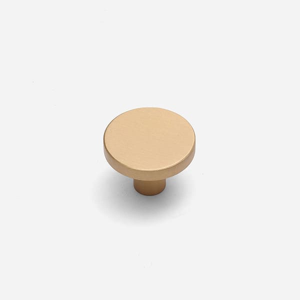 Brushed Brass Knob 1