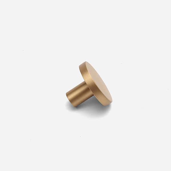 Brushed Brass Knob 3