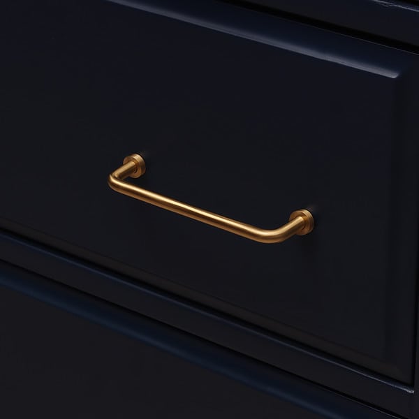 Brushed Brass handle insitu 1