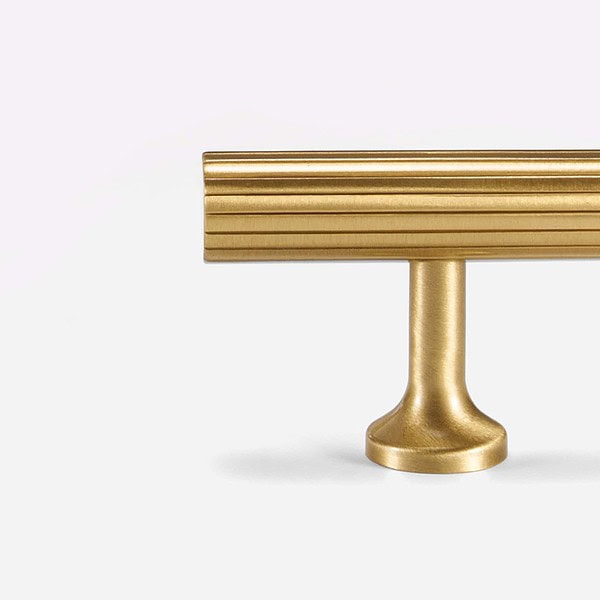 Celle Brushed Brass Closeup 2 1