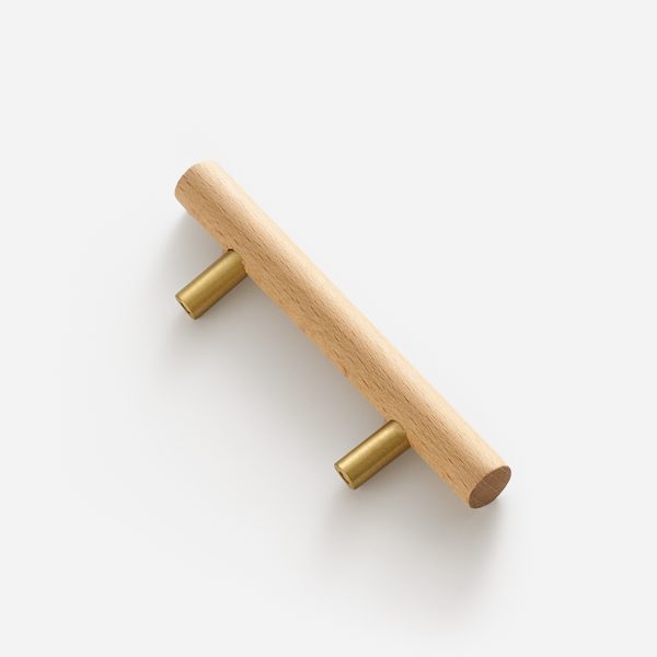 Brass and Beech wood —